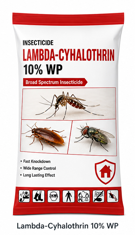 Lambda-Cyhalothrin 10% WP